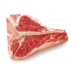 Chilled Pure Black Angus Shortloin Steak (T-Bone) MB4 +/- 1KG