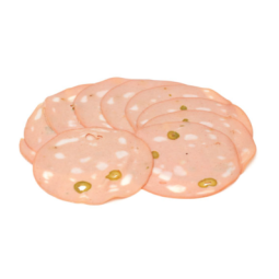 Chicken Mortadella with Olives