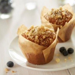 Muffin Filled With Blueberry 120g (28 PCS)