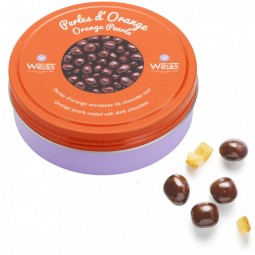 Chocolate Orange Pearls 75 GR
