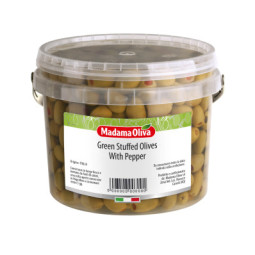 Olive Green Stuffed With Pepper