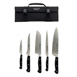 Professional knives Lion Sabatier x 5 With Case