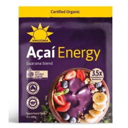 Organic Acai Energy 4 X 100 GR
