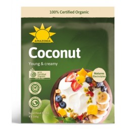 Organic Coconut Puree 4 X 100 GR