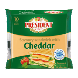 Cheddar Cheese Slices For Sandwiches 10S 200 GR
