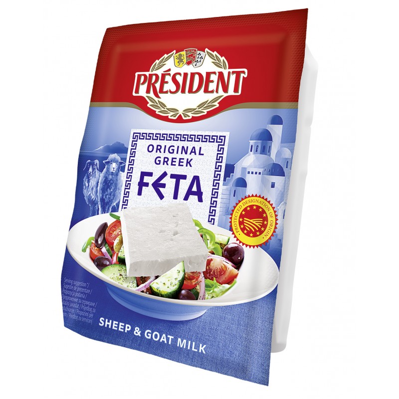 President Greek Feta Dop 150 Gr Dairy 