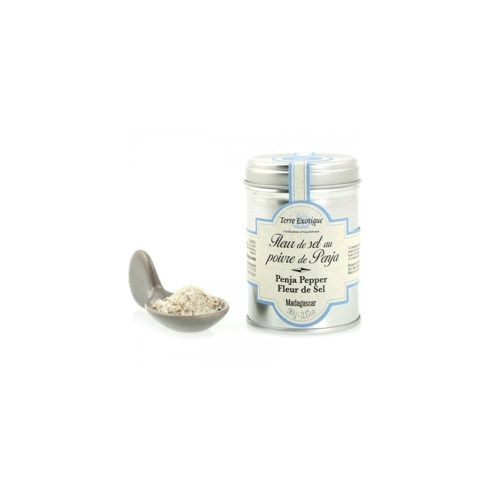 Salt "Fleur De Sel " &Penja Pepper 90 GR