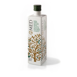 Oil Olive EVOO Arbequina White Bottle