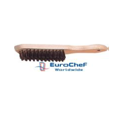 Grill Brush Wooden Handle