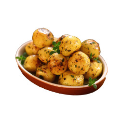 Potatoes Prefried With Olive Oil
