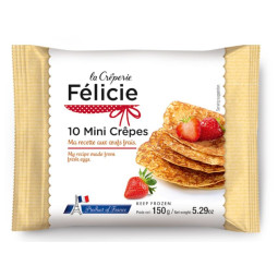 Lmdc Retail Mini Crepes 10Cm (10X15G) 150G