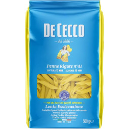 De Cecco Pasta Penne Rigate 1KG