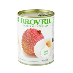 Brover Whole Lychees In Light Syrup 565G