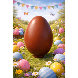 Lab Hub Easter Plain Milk Chocolate Egg - Big