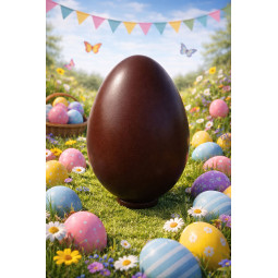 Lab Hub Easter Plain Dark Chocolate Egg - Big