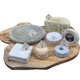 Cheese selection Silver by Les Freres Marchand