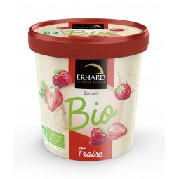 Organic Ice Cream Strawberry  500 ML