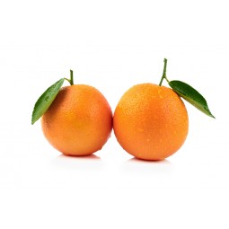 Arancia Orange with leaves +/- 500g