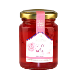 Rose Jelly With Gold Flakes 100g