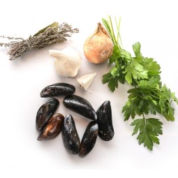 Organic Mussels In Garlic Butter Sauce 450g / PKT