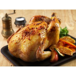 Chapon Chicken From Bresse Halal AOP +/- 3KG / PC