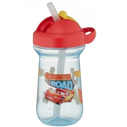 Cars Tumbler With Flip Top Straw For Kids 500ml