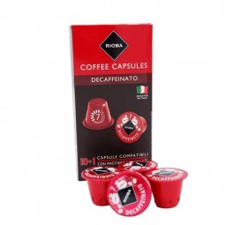 Rioba Coffee Capsules- Decaffinato 5g / 11PCS