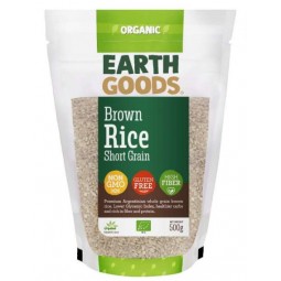 Organic Short Brown Rice 500g
