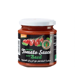 Organic Tomato Sauce With Basil 300G