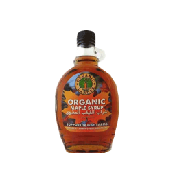 Organic Maple Syrup Grade A Amber 375Ml