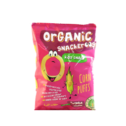 Organic Snackeroos Corn Puffs 12G