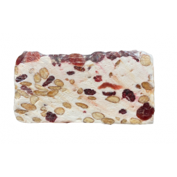 Nougat Half Wheel: Red Fruits (Cranberries, Strawberries, Cherries) Cut Into About 25Og+/-(Kg