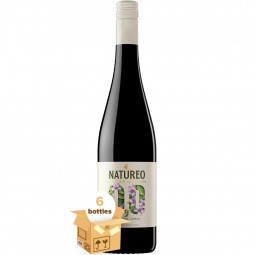 نبيذ من عنب غريناش وشيراز خالٍ من الكحول من ناتوليو 750 مل× 6