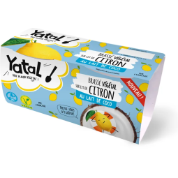 Vegan - Citron Lemon  Yoghurt 90GR x 2 JARS / SET