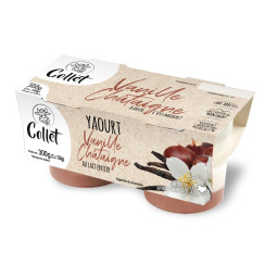 Collet Vanilla & Chestnuts Yoghurt 150G x 2 JARS / SET