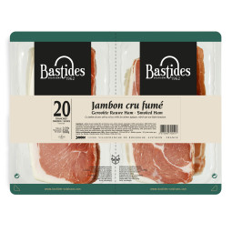 Dry Cured Smoked Pork Ham 2X250GR