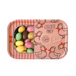 Cocotte Party Metal Tin 140GR / PC