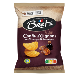 Bret's Chips With Onion Confit & Balsamic Vinegar Flavor 125GR / PC