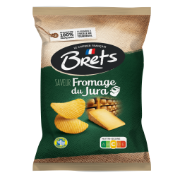 Bret's Chips With French Jura Cheese Flavor 125GR / PC