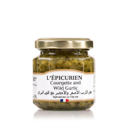 Yellow And Green Courgette Spread With Wild Garlic 100GR / JAR