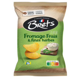 Bret's Cream Cheese And Herbs Flavour Potato Crisps 125GR / PC