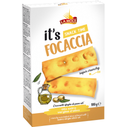 Focaccia With Extra Vergin Olive Oil 100G / PC