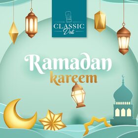 May this holy month of Ramadan bring you prosperity, peace and blessings. 🌙  . #classicdeliuae #ramadankareem