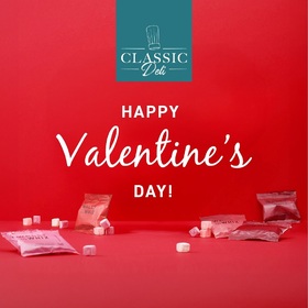 Love is in the air, and so is the aroma of our delectable delights! 💖 This Valentine’s Day, Classic Deli wishes you a day filled with sweet moments and savory memories. Share the love with our gourmet treats, crafted with care and passion. May your day be as special as the ones you hold dear. Happy Valentine’s Day from all of us at Classic Deli! 🥂❤️ #classicdeli #premiumfood #instafood #finefood